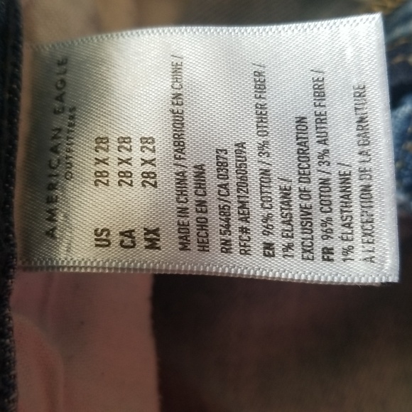 American Eagle Next Level Airflex Jeans Distressed 28 x 28 Men's - Picture 7 of 7